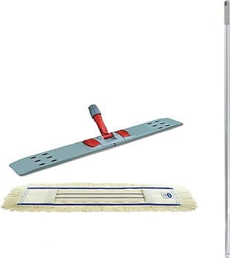 Set mit 1 Wischmopp "Premium" 80 cm Baumwolle Produktbild 