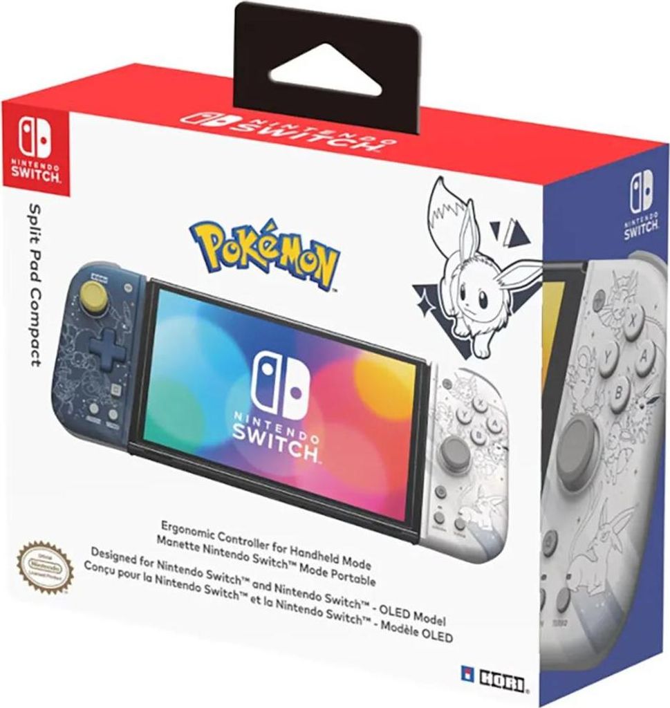 Hori Split Pad Compact Eevee, Gamepad, Nintendo Switch, Produktbild 