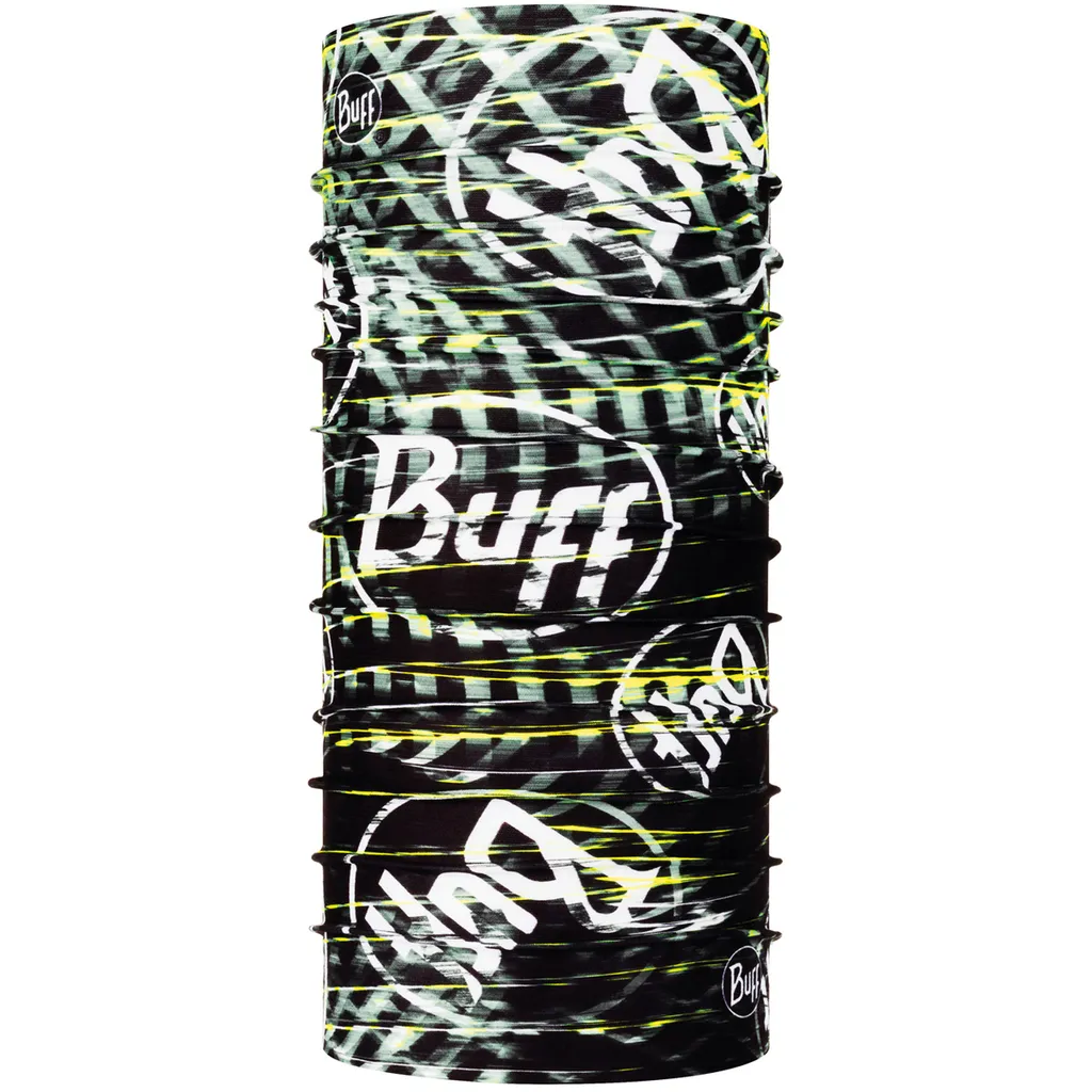 Buff Coolnet UV ULNAR BLACK : Tour de Cou Respirant avec Protection UPF 50