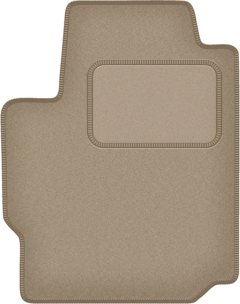 Tappetino Guida su Misura per Daihatsu Materia 2007-2011 Velluto Beige