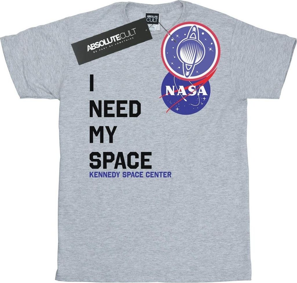 NASA - "I Need My Space" T-Shirt für Jungen BI40349 (116) (Grau)
