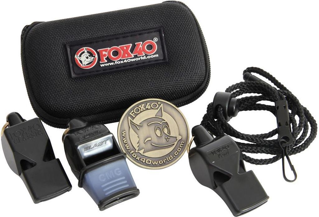 Fox 40 Pfeife 3er-Pack, Laut & Scharf, Kompakt & Leicht für Produktbild 