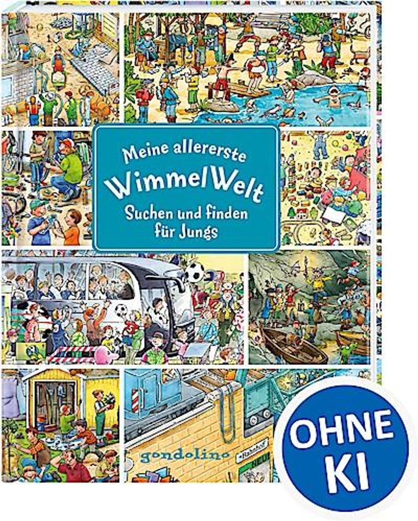 Meine allererste WimmelWelt - Suchen und finden für Jungs Immagine del prodotto 