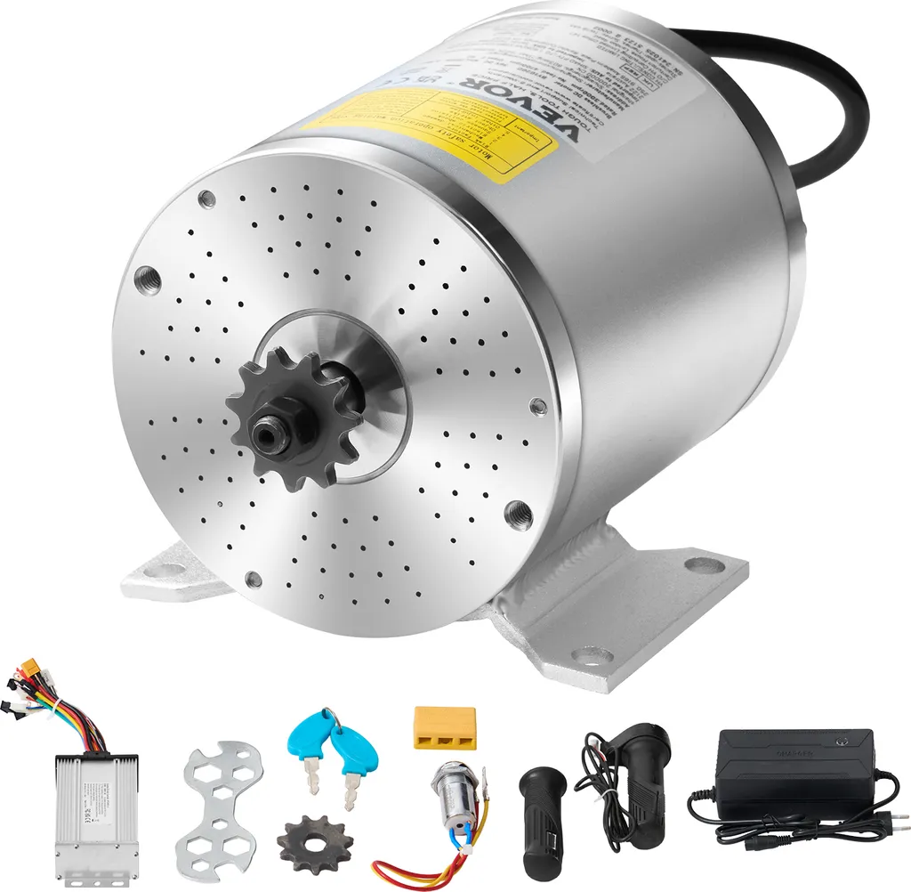 Sistema di Propulsione VEVOR Brushless 500W 36V 3000 RPM per EV