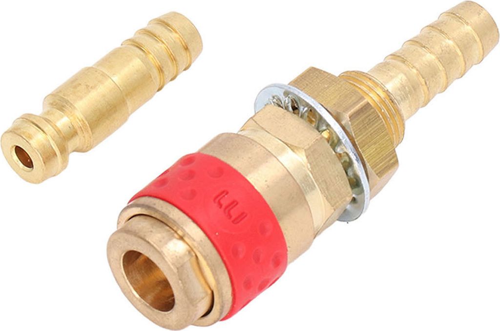Brenner-Schlauch-Adapter, Schnellkuppler Fitting Kit, MIG TIG Brenner Adapter, Messing Schneidbrenner Adapter, Schlauchkupplung Set, Schweißen Sch...