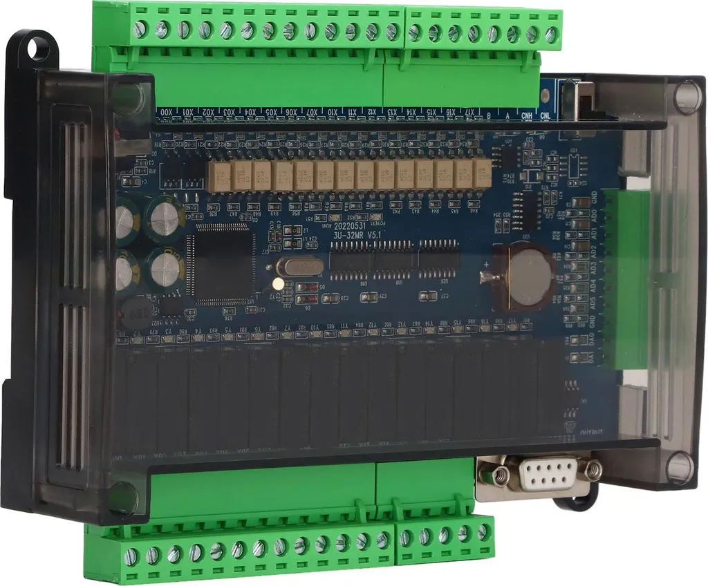 Carte Industrielle SPS 24VCC Module Programmable 6 AD 2 DA RS485 - 2