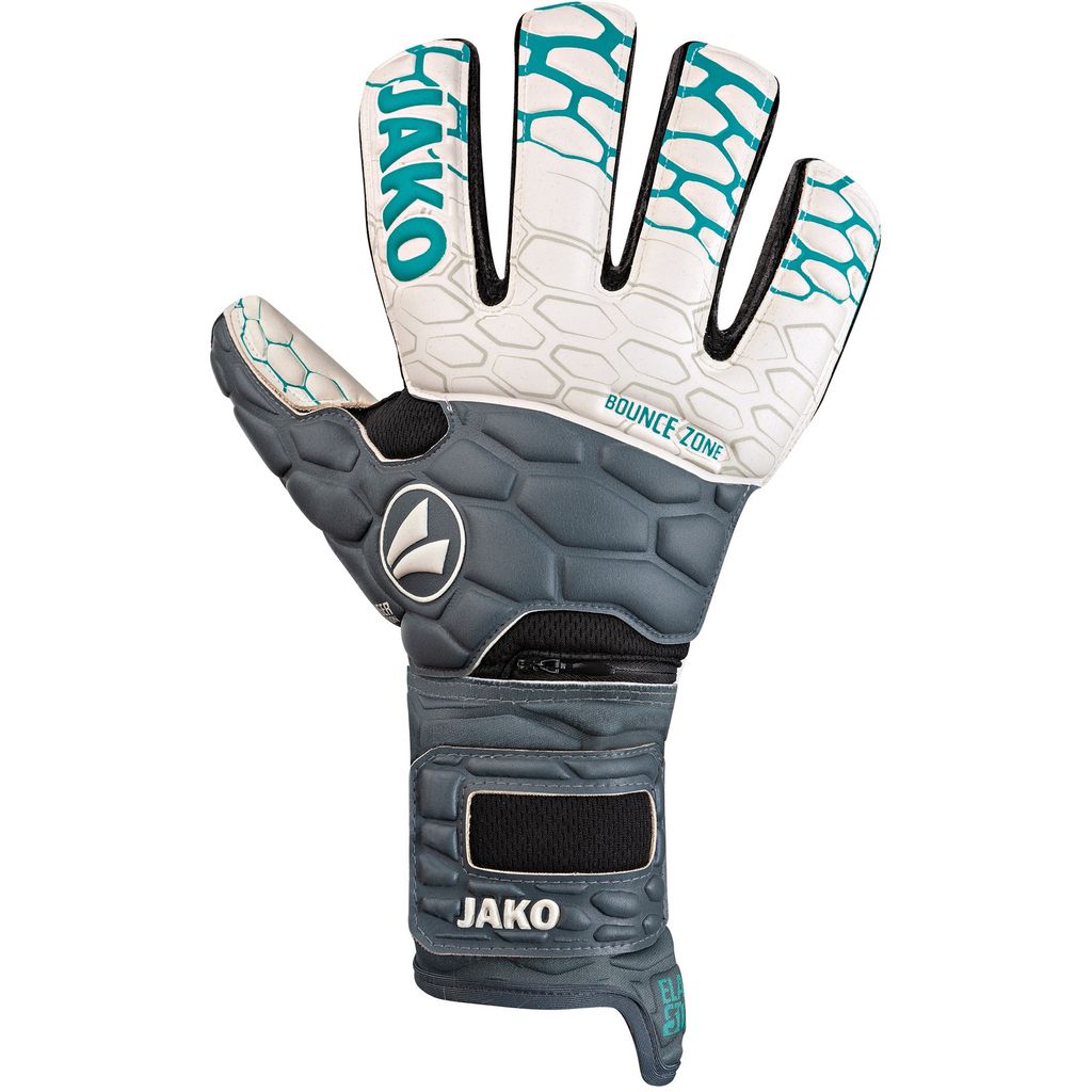 Jako Torwarthandschuh Prestige WRC Protection Herren grau Gr 12