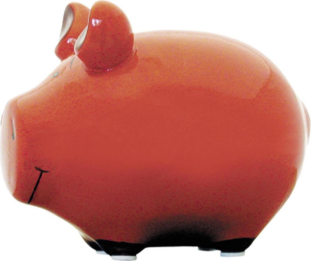 KCG-DAS MARKENSCHWEIN KCG Tirelire rouge 12x10cm 408663 Image du produit 