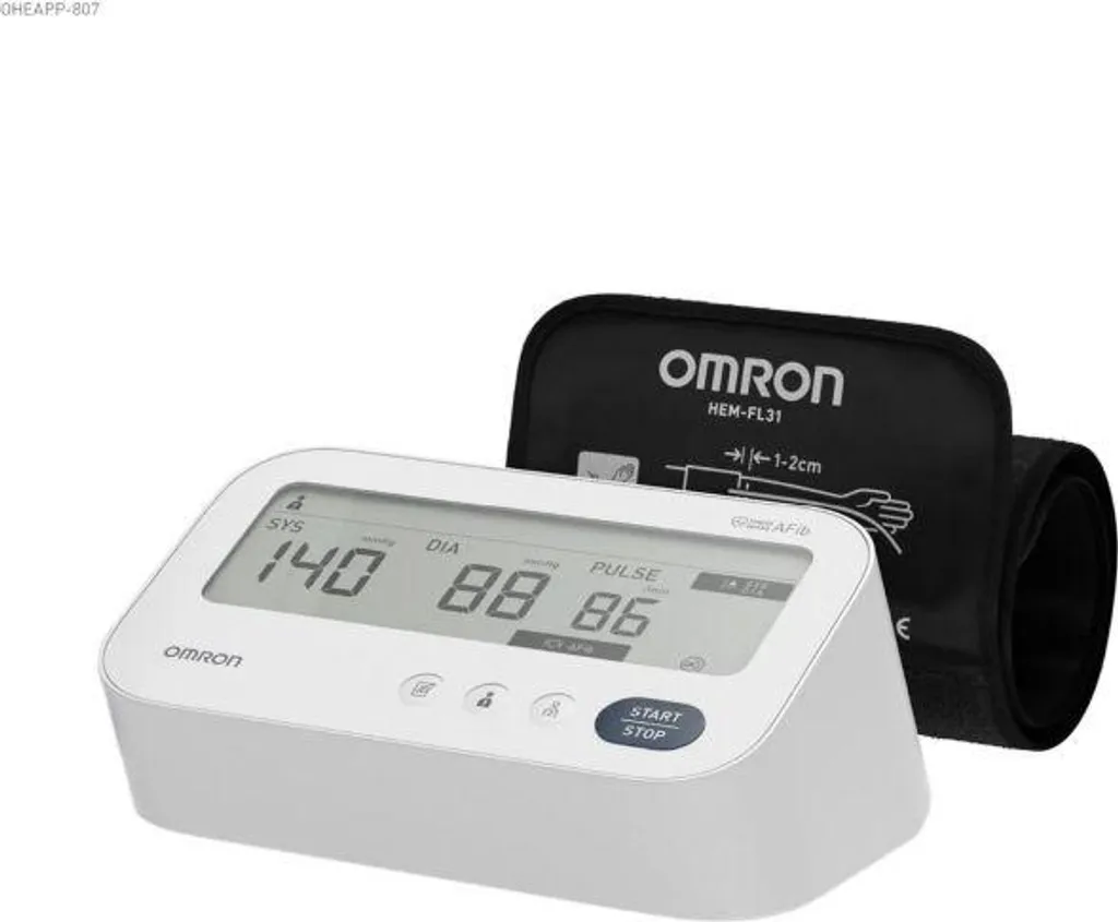 Tensiomètre Omron M3 Comfort AFIB avec Brassard Intelli Wrap et Secteur