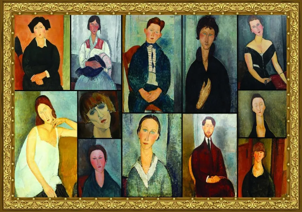 Puzzle 2000 pièces Modigliani Grafika pour adulte et salon
