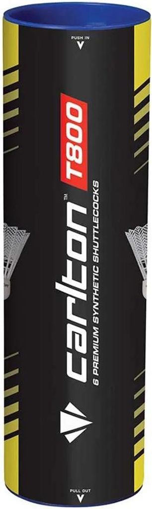 Carlton T800 Badmintonbälle 6 Einheiten Silber Silber One Size