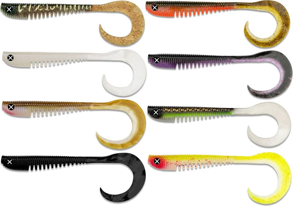 Monkey Lures Loopy Lui 25cm - 2 Gummifische, Monkey Lures Farbe:Carpe Nostra