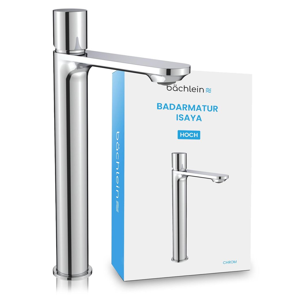 Bächlein Badarmatur Isaya hohe Ausführung - chrom