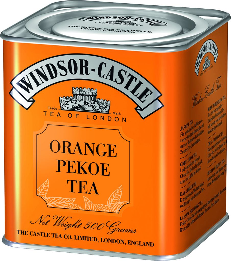Windsor-Castle Orange Pekoe Tea, 500g Dose Produktbild 