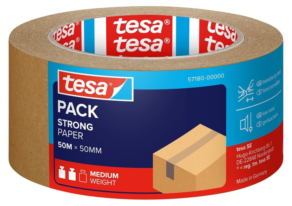 tesa® 57180-00000-03: Cinta adhesiva para embalaje Imagen del producto 