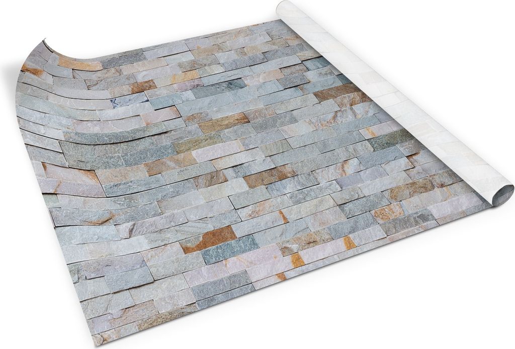 Steinmauer– Möbelfolie selbstklebend – PVC Klebefolie für Möbel – Küche – Schränke – Möbelrenovierungsfolie – Möbeldekorfolie ...