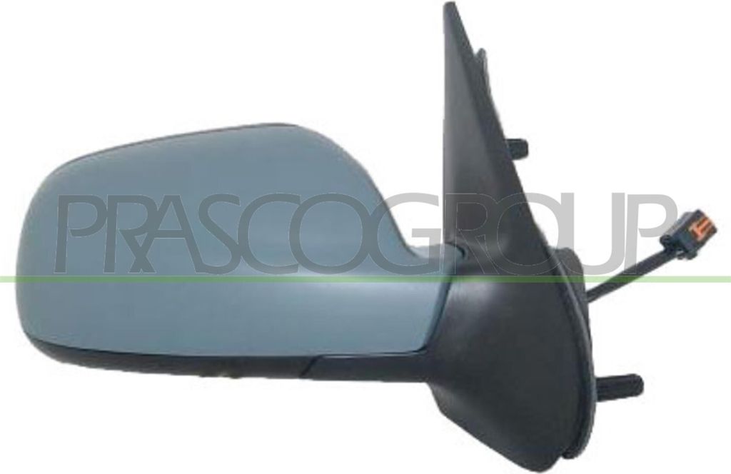 PRASCO CI4227333 Außenspiegel Seitenspiegel Rechts für CITROËN XSARA (N1) Beheizt Konvex Grundiert Elektrisch