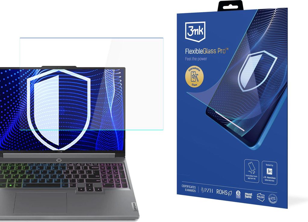 3mk Display Hybridglas FlexibleGlass Pro für Lenovo Legion 5 16IRX9 16" 0,3mm