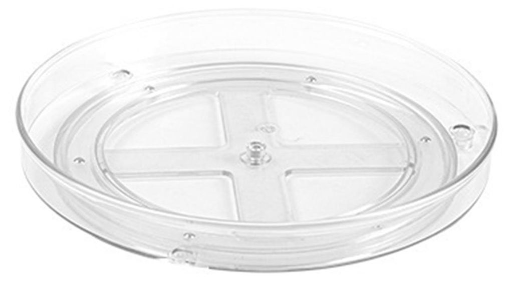 Drehbarer Aufbewahrungsbehälter mit 360°-Drehfunktion, 1/2/3 Ebenen, Lazy Susan Organizer, Küchenschrank, Arbeitsplatte, Gewürzhalter, Kosmetik...