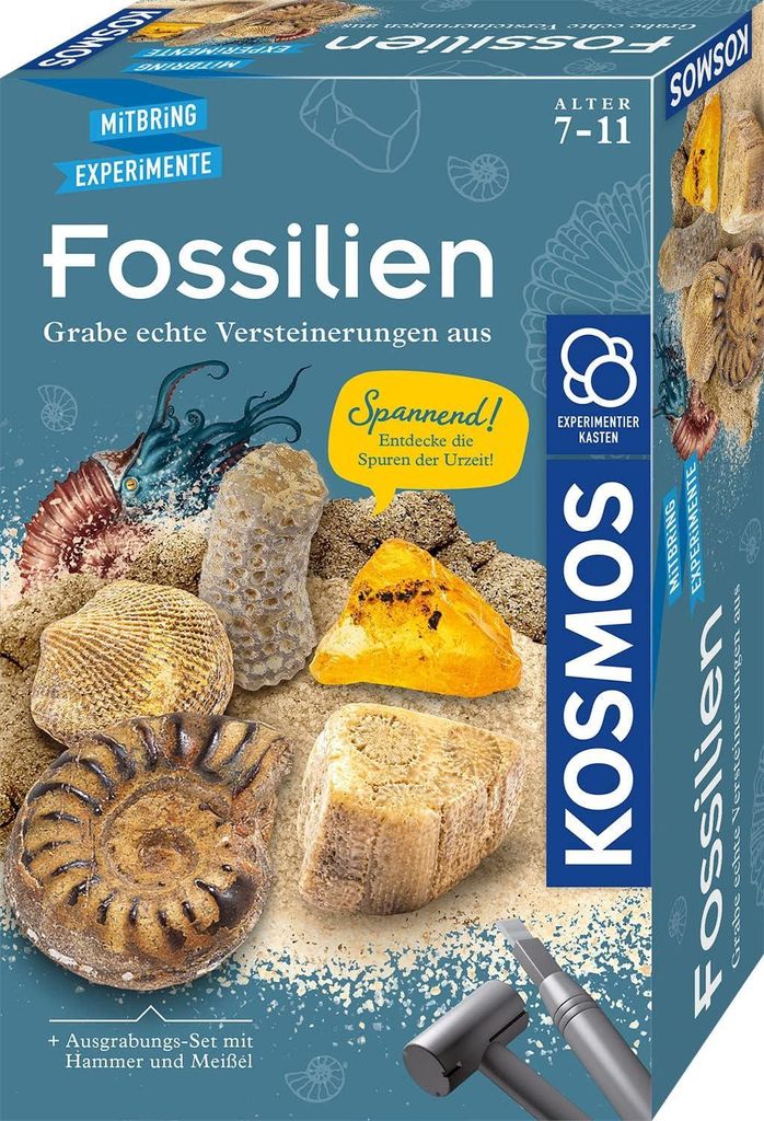 KOSMOS Fossilien Produktbild 
