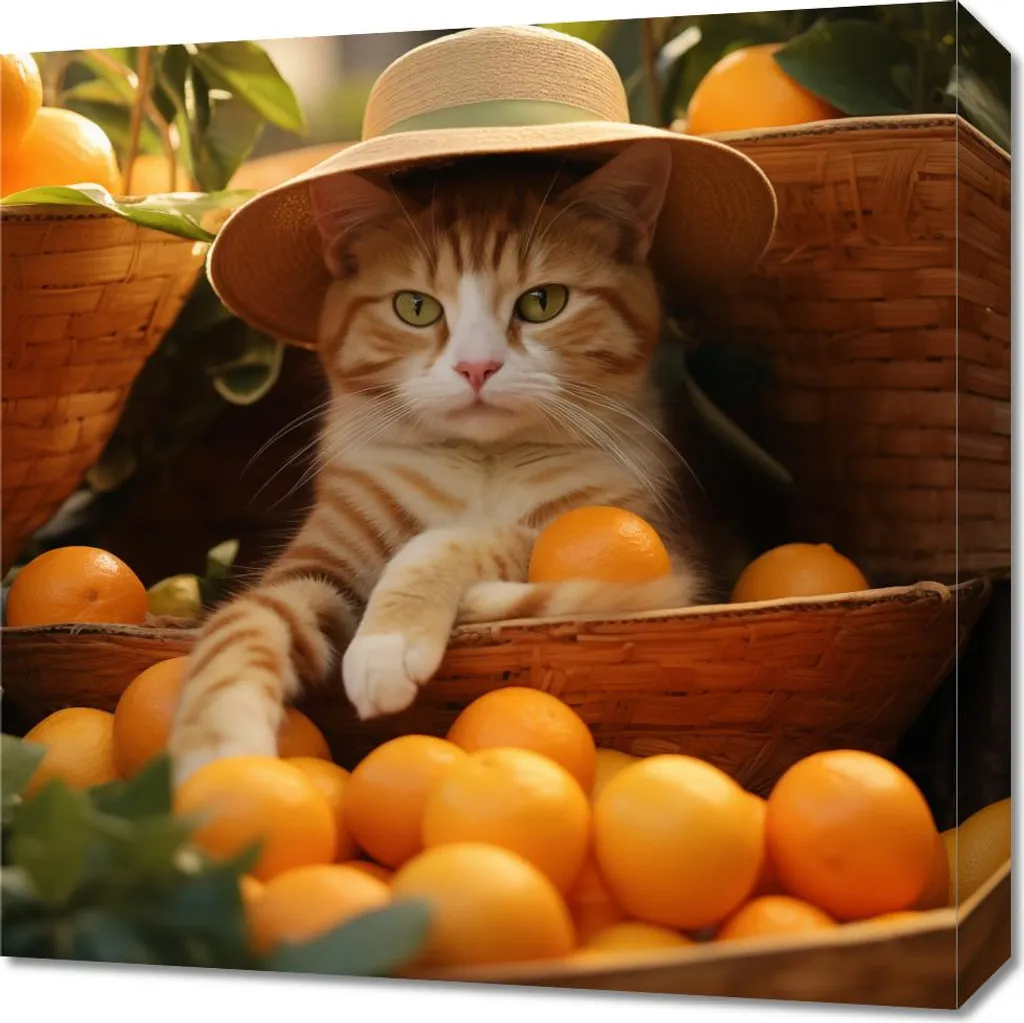 Offerta Quadro 50x50 Riposo Estivo - Tela Canvas Arredo Parete