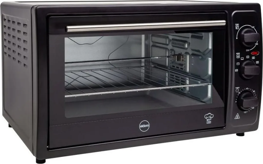Mini four électrique Eldom PR500 2000W avec convection et grill noir