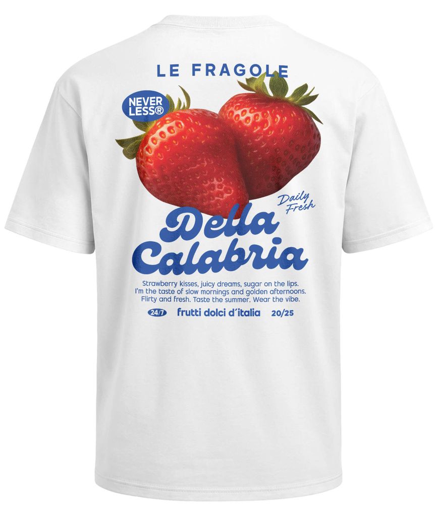 Herren T-Shirt - Strawberry- Oversized Relaxed Fit Sommer Fashion Streetstyle Neverless