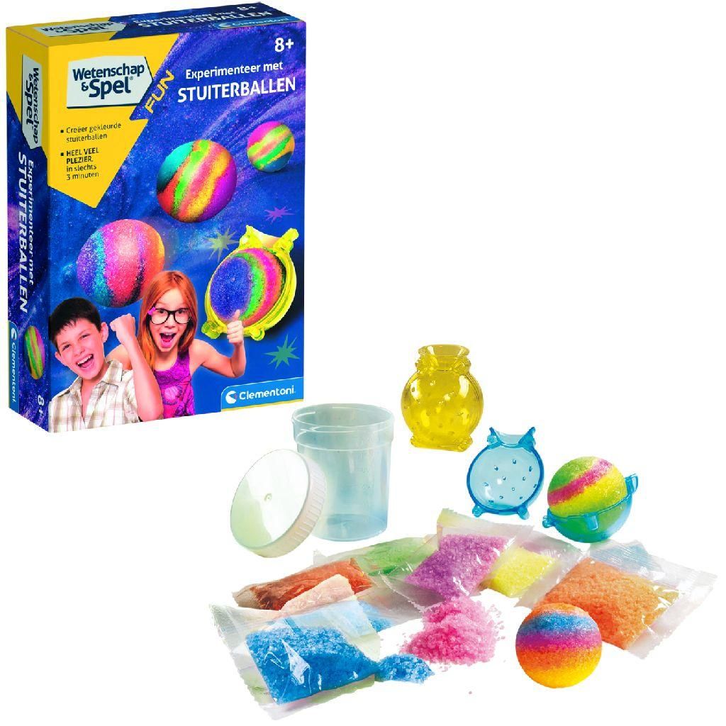 Clementoni Wissenschaft Hüpfball Experimentierset für Kinder