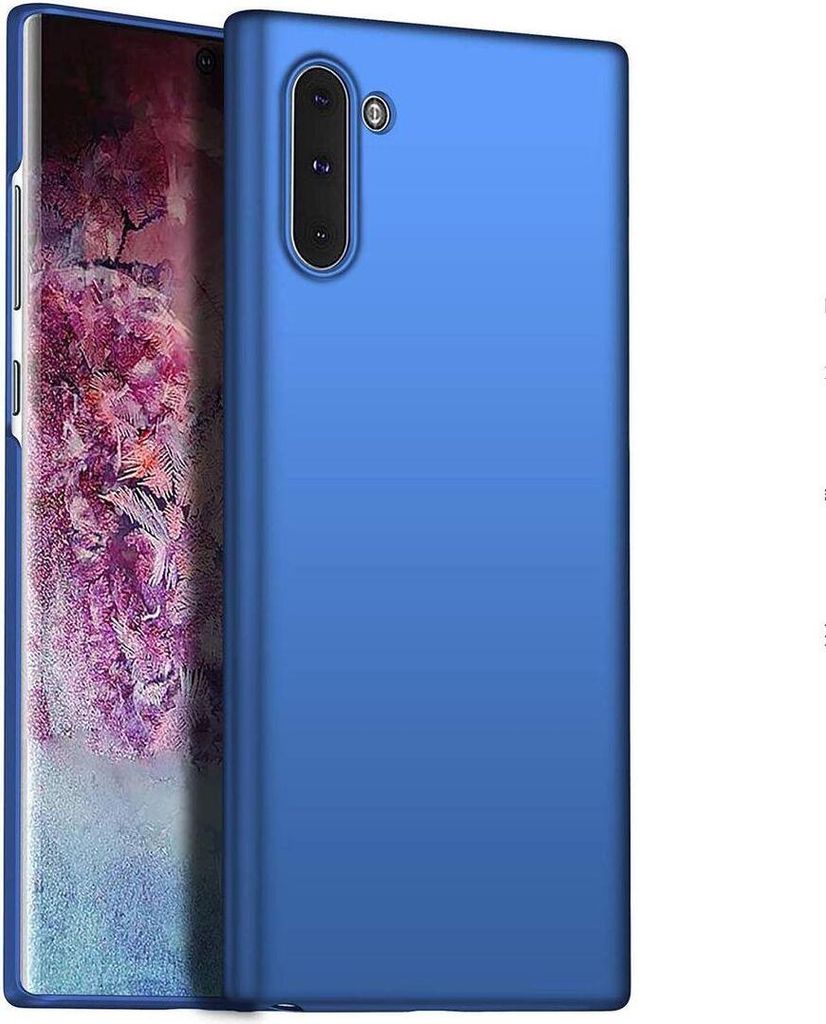 Galaxy Note 10 Hülle, LaimTop Ultra Dünn Hart PC Matt Handyhülle Anti-Slip Anti-Fingerabdruck Schutzhülle für Samsung Galaxy Note 10 Blau