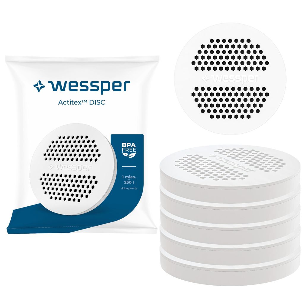 Wessper Diskový filter pre fľaše a džbány na pitie, náhrada Obrázok produktu 