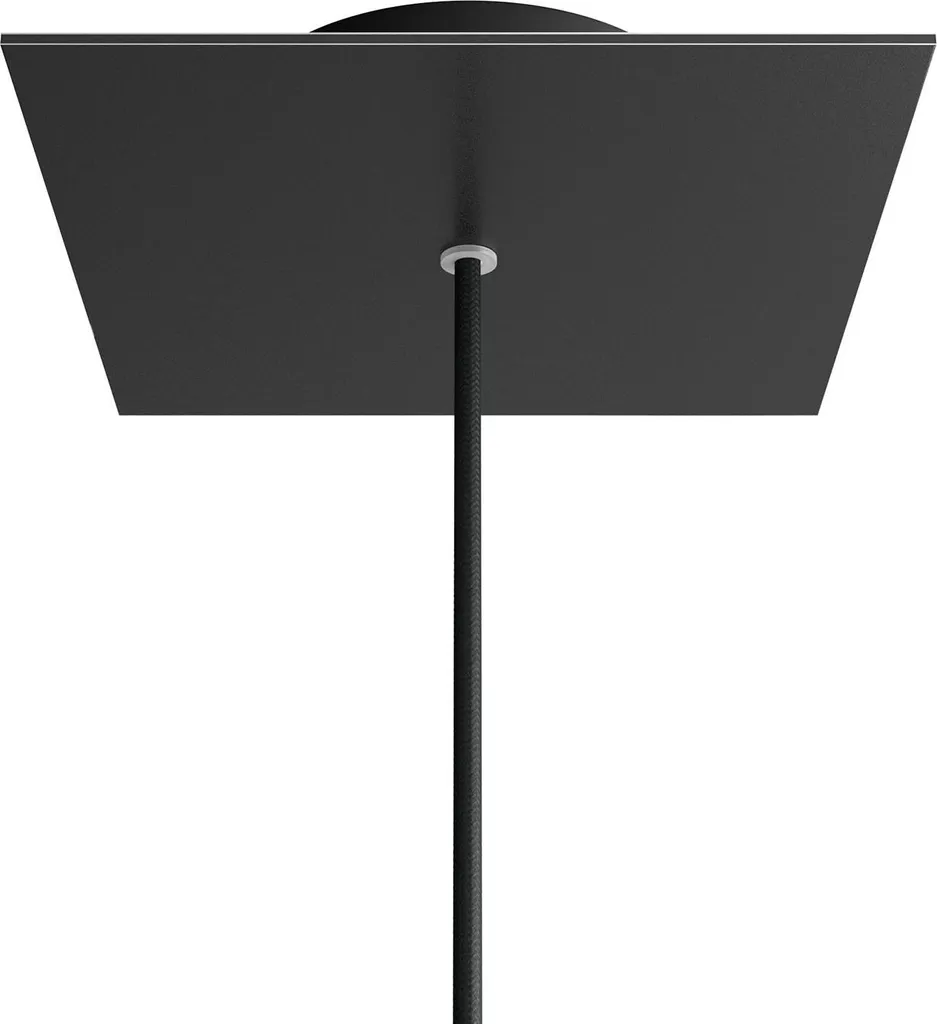 Douche Noir Mat 200mm Rose-One Square : Anti-Calcaire et Design Pro