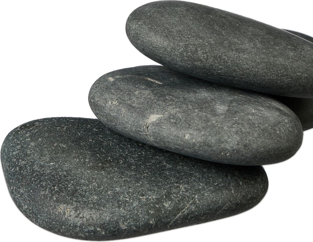 18 Stuks Gladde Stenen Om Te Beschilderen - Grote Kiezelstenen 5-7 Cm - Voor Creatieve Projecten