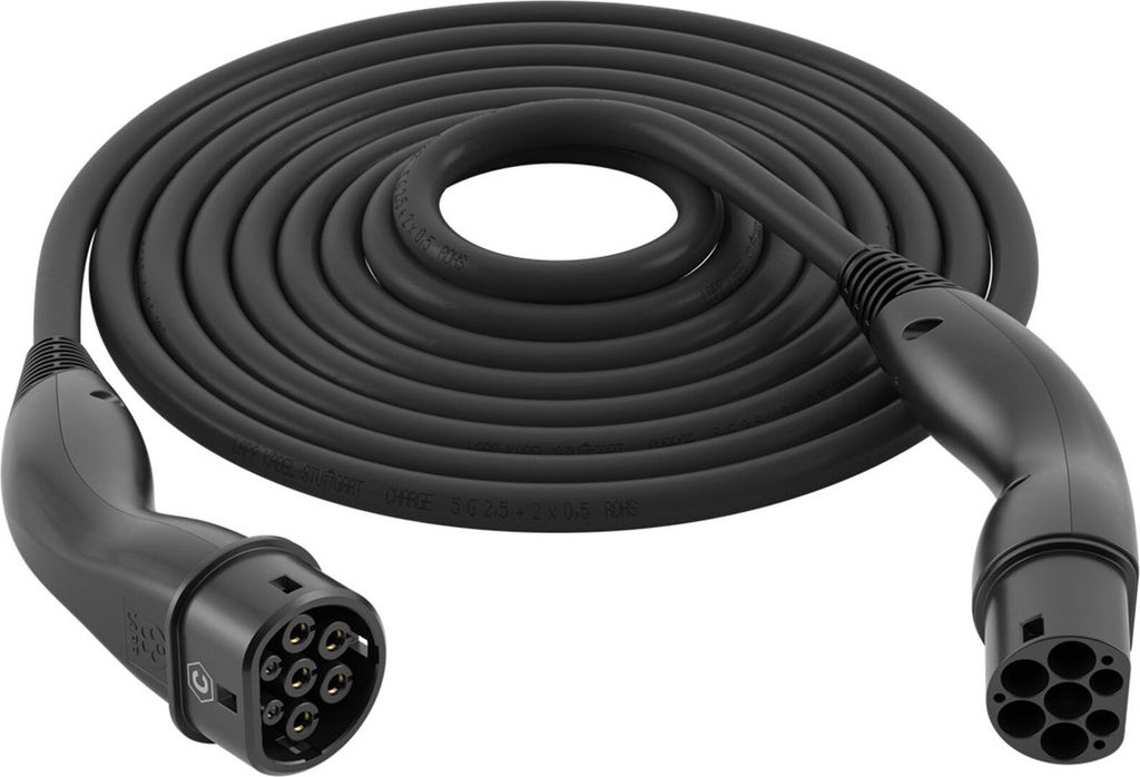 LAPP MOBILITY HELIX Komfort-Ladekabel Typ 2, bis zu 11 kW, 5 m, schwarz