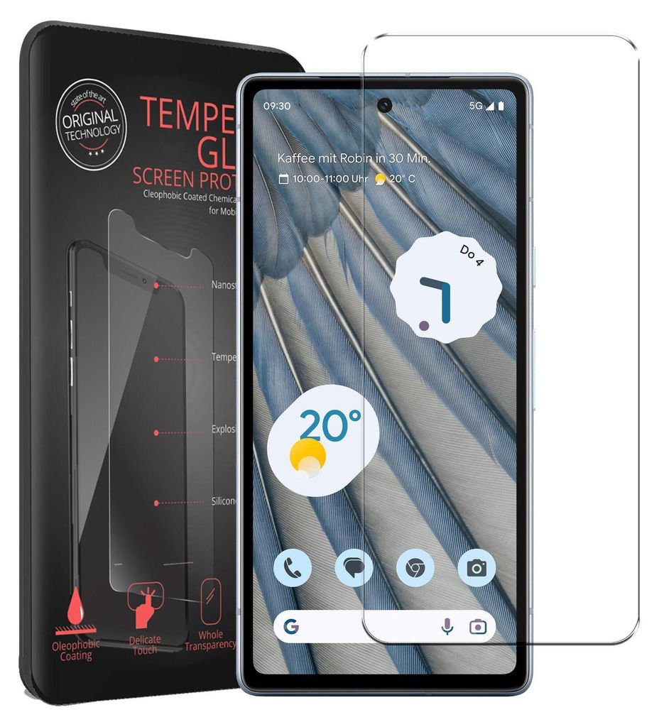 2x pellicola protettiva per Google Pixel 7a protezione Immagine del prodotto 