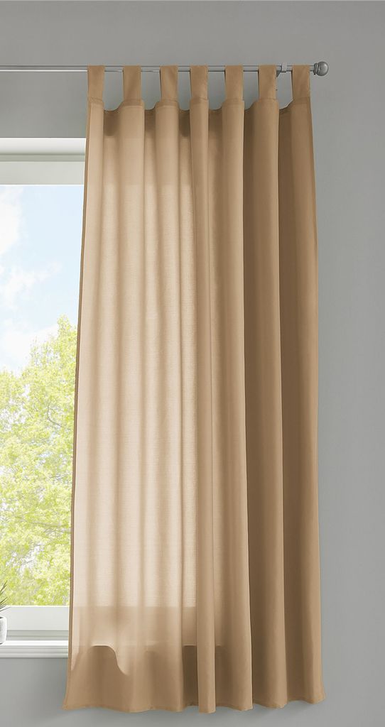 1er Set Vorhang Schal Schlaufen »Berlin« HxB 175x140 cm Produktbild 
