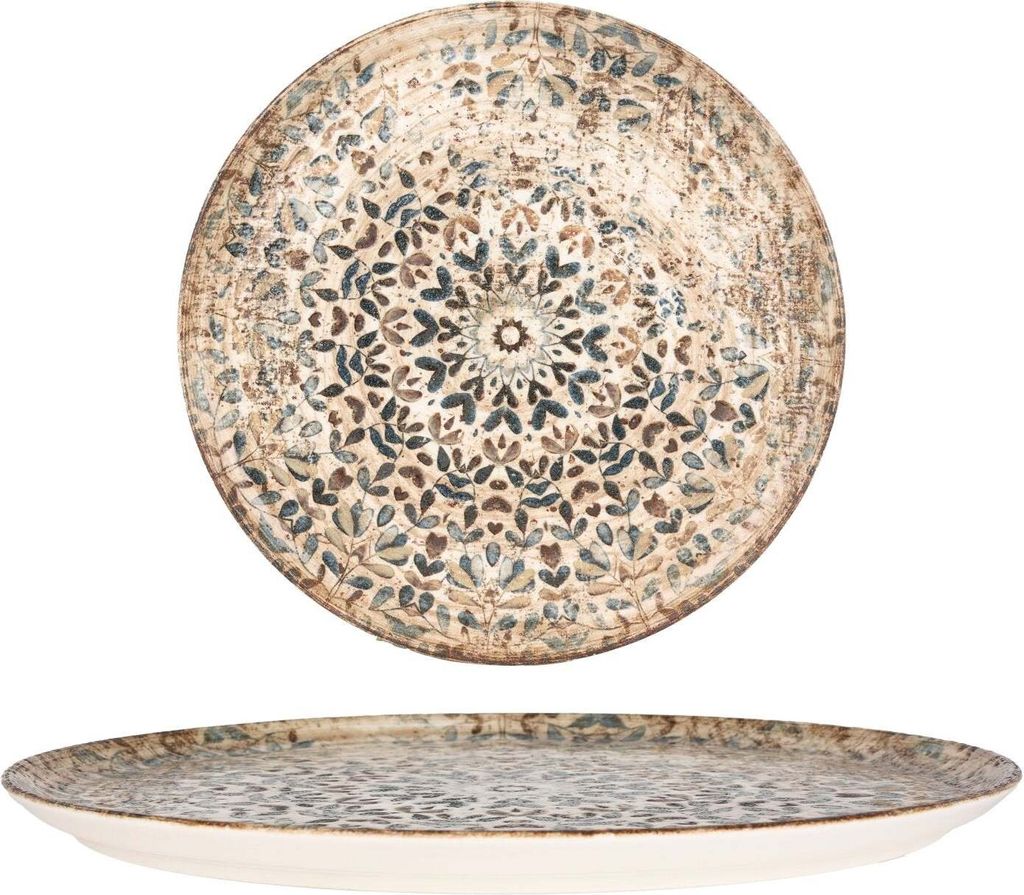 Rinart Pizza Teller - Aztec - Porzellan - 32 cm Produktbild 