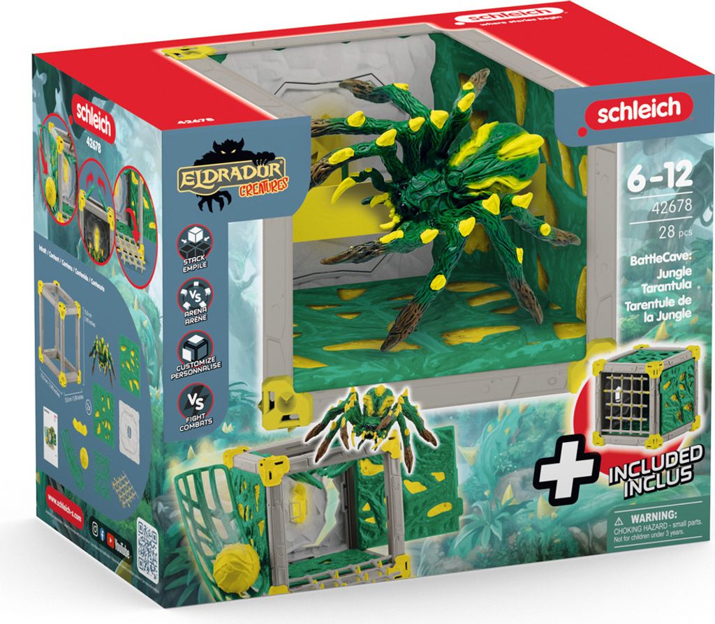 Schleich Eldrador BattleCave Dschungeltarantel