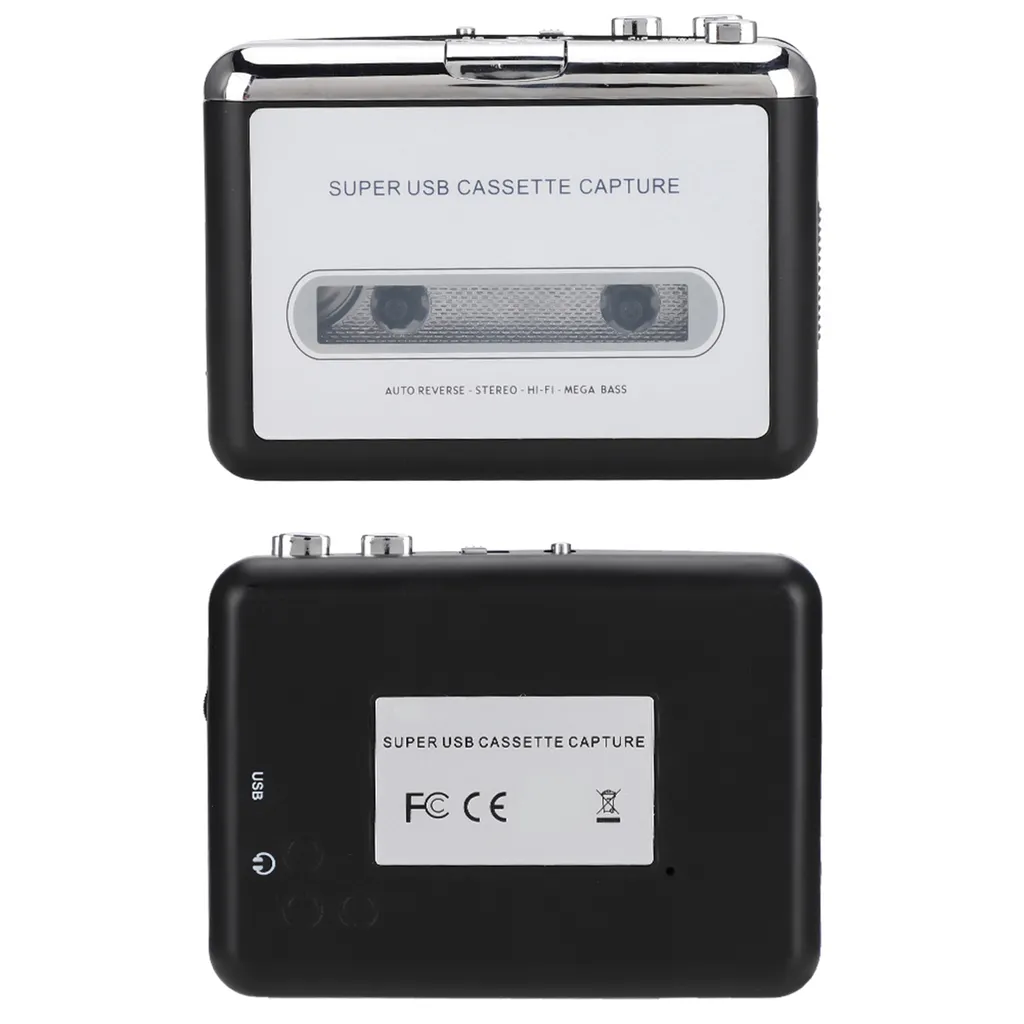 Lecteur Cassette USB avec Conversion MP3 Automatique et Son Stéréo HD