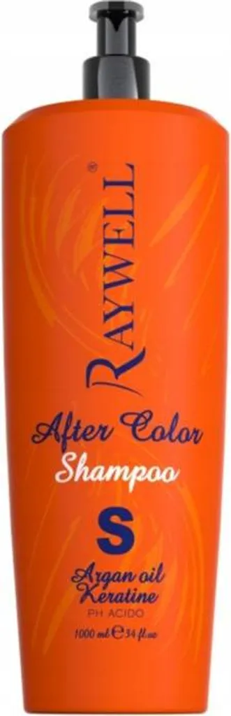 Shampooing Raywell After Color S 1000ml pour Fixer la Couleur et Briller