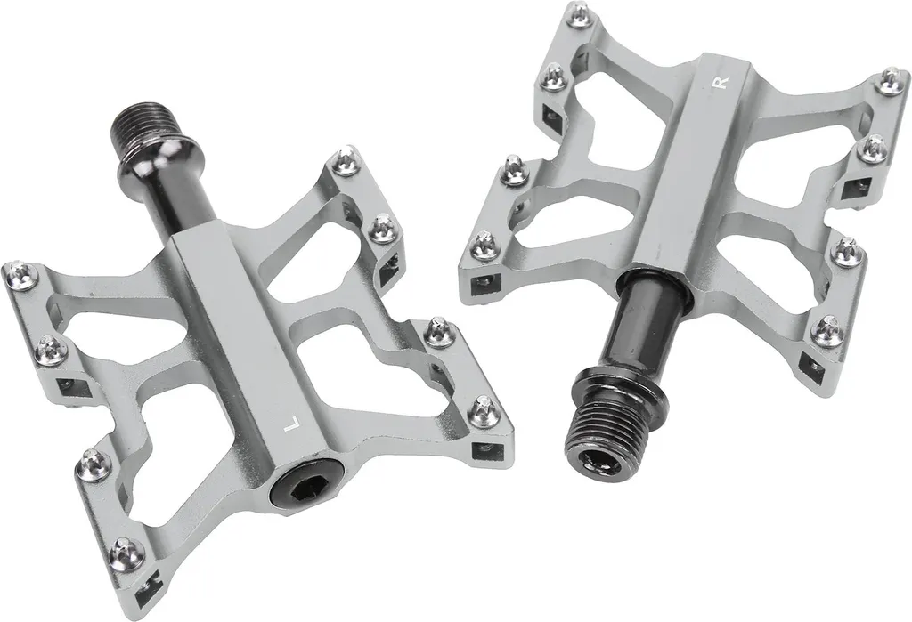 Pédales WAKE Bike en Alliage d'Aluminium CNC à 3 Roulements Titane