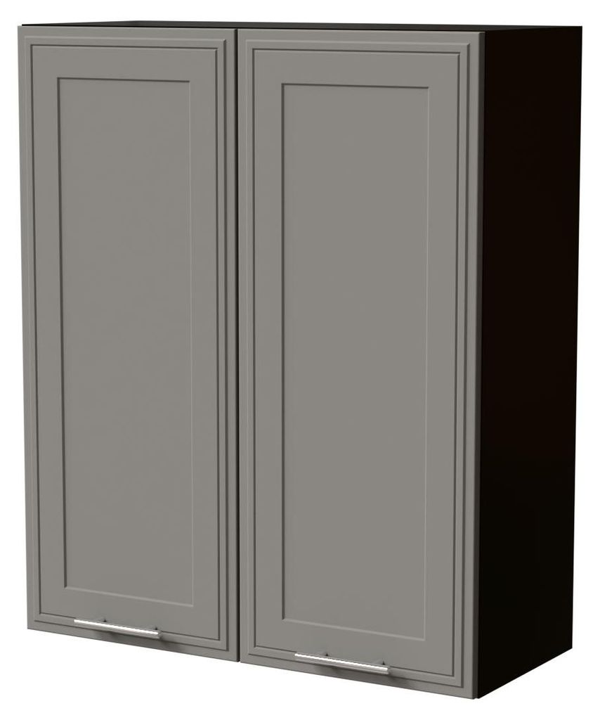 XL Küchenhängeschrank SALO 80x96cm 2-türig matt Farbe wählbar (SL-W4/80) dust grey matt schwarz