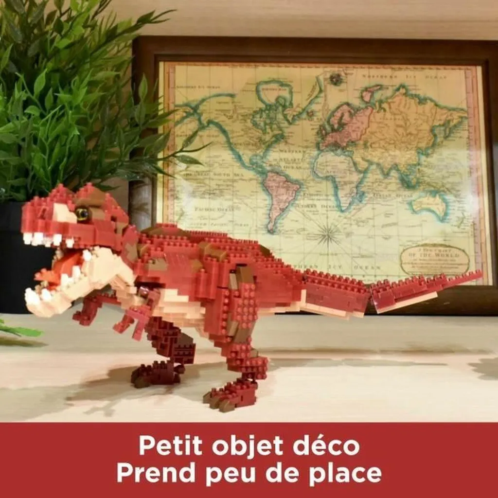 Nanoblock Set de construction haute précision - Kit créatif mini briques - 3