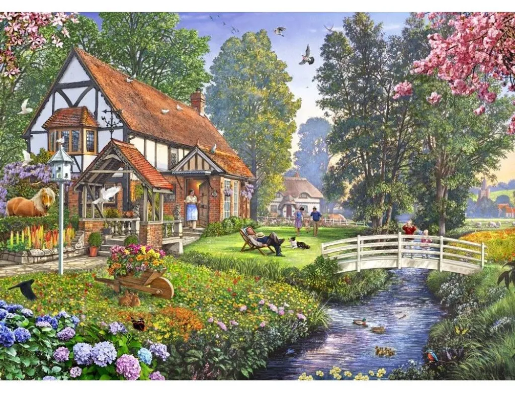 Puzzle Bluebird Peaceful Sunday 500 pièces - Puzzle Adulte Bluebird