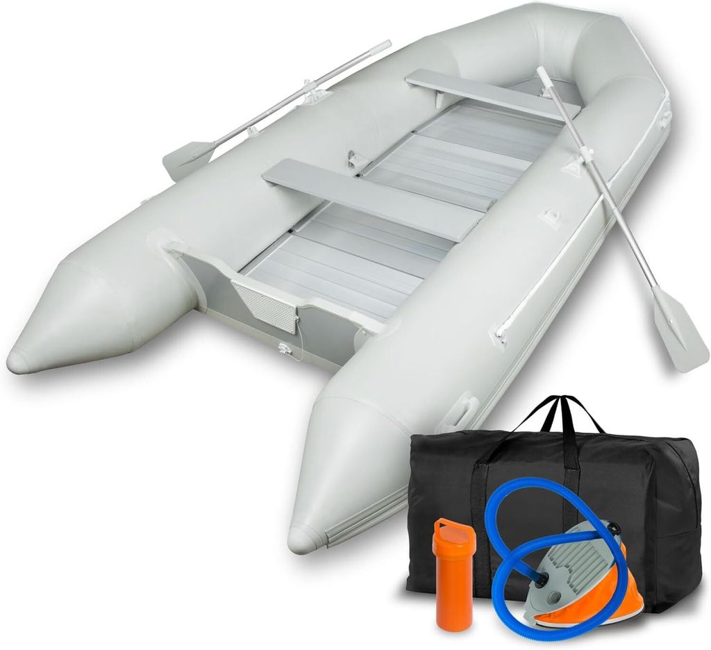 EBERTH Schlauchboot Angelboot Paddelboot aus robustem PVC Produktbild 