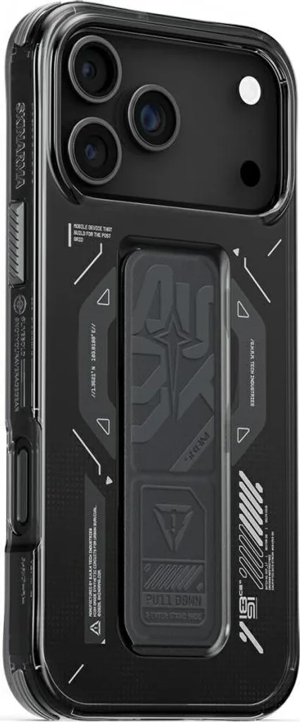 Skinarma Helio iPhone 17 Pro Max Cover Magnetica Grafitowy con Stand