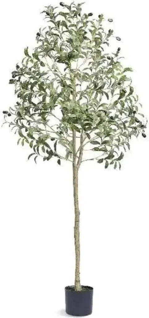 Arbre de vie artificiel 155 cm vert décoratif pour salon et terrasse