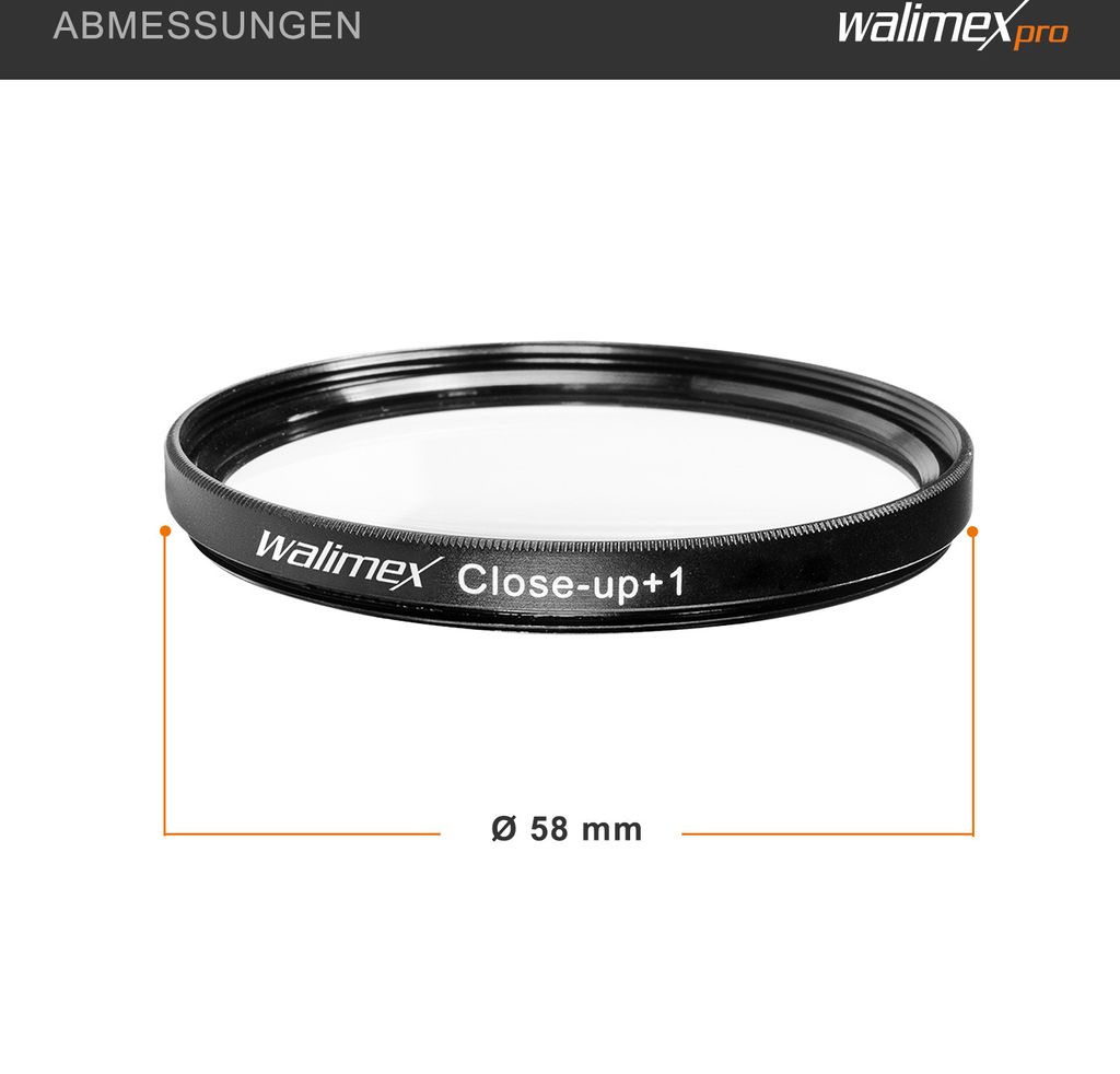 Walimex Sada makroobjektivů pro detailní záběry 58 mm Obrázek produktu 4