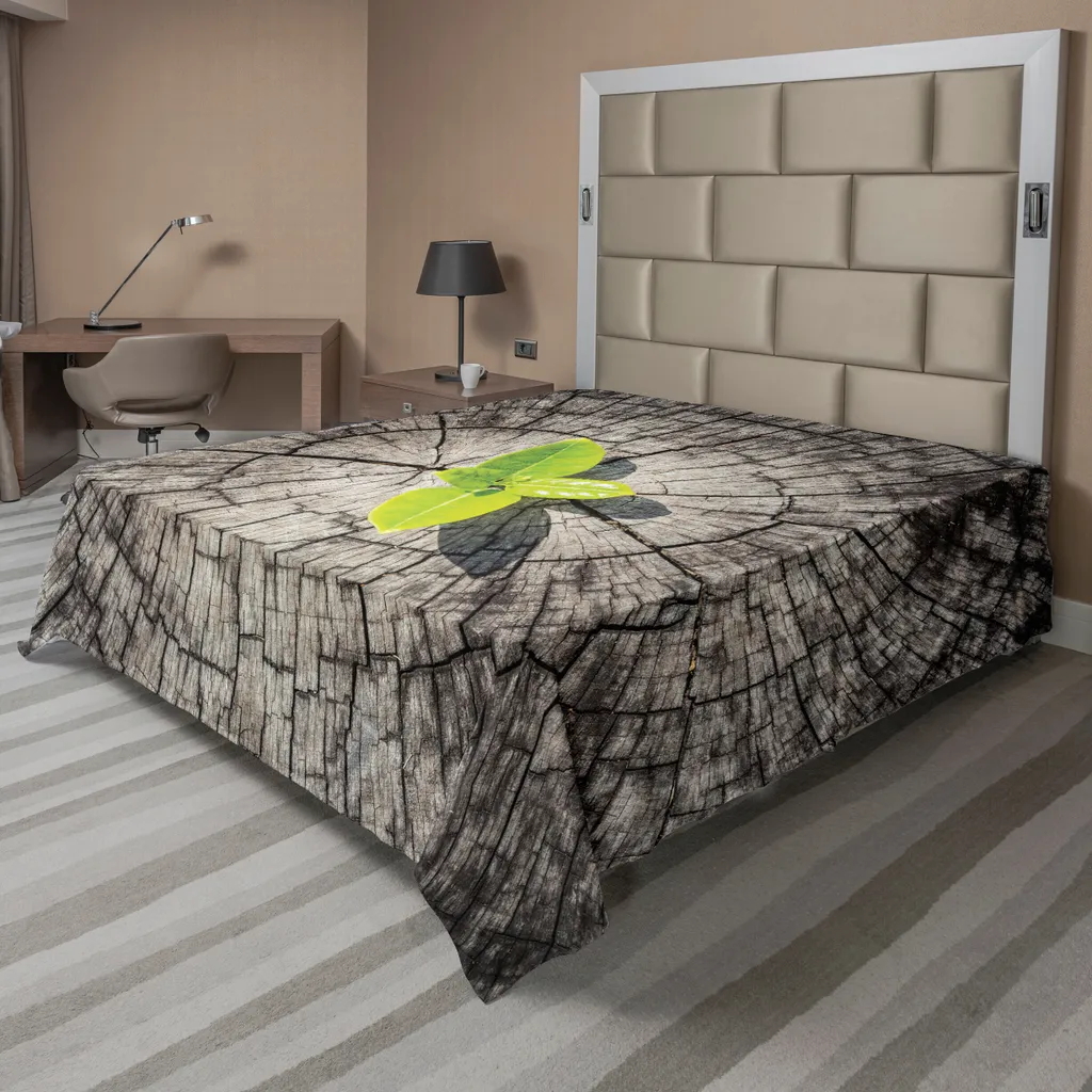 Drap de lit doux Arbre de vie : fini le linge terne en 275 x 260 cm