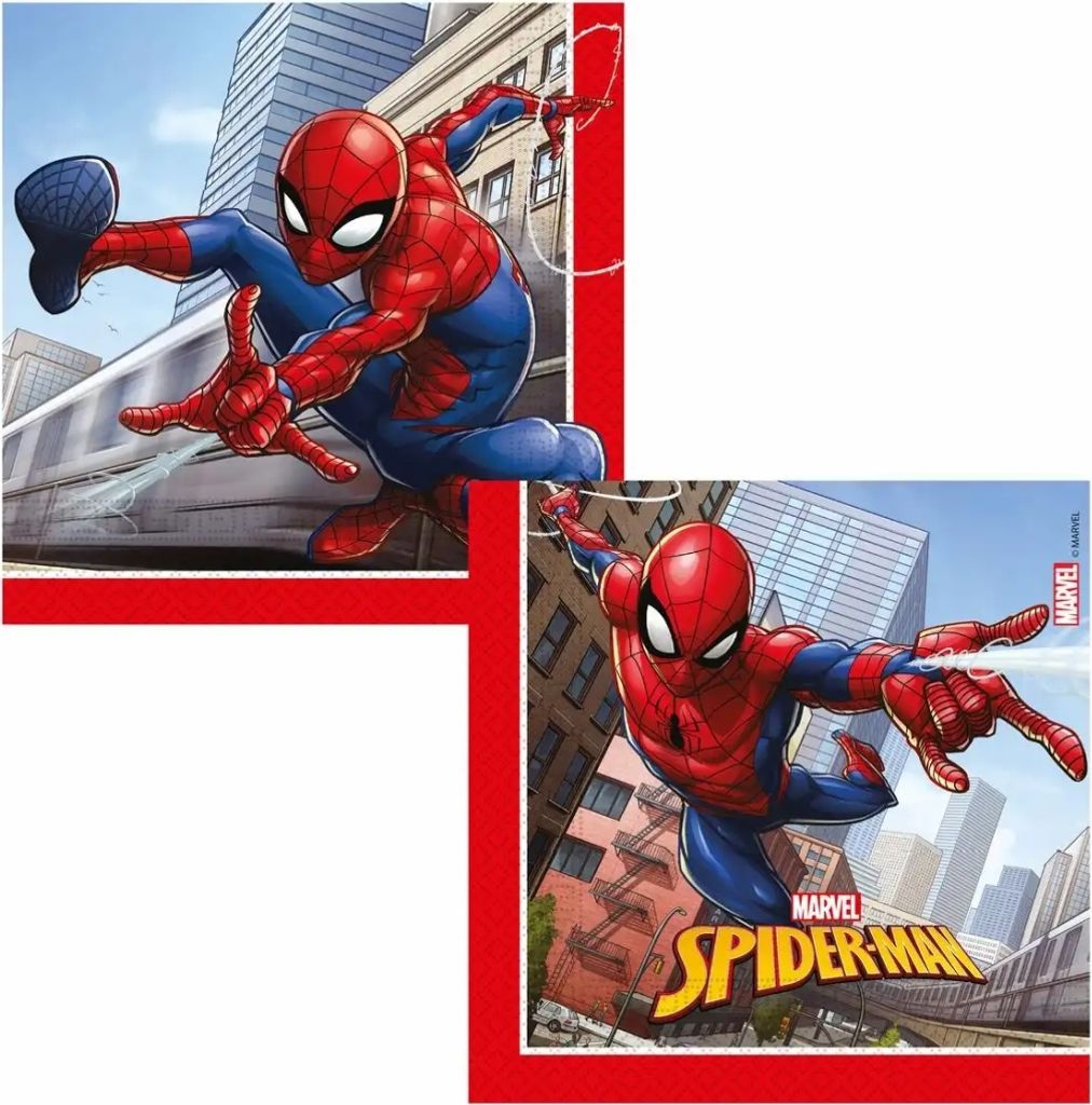 Tovaglioli 33x33cm SPIDER-MANMix, 20, Procos Immagine del prodotto 