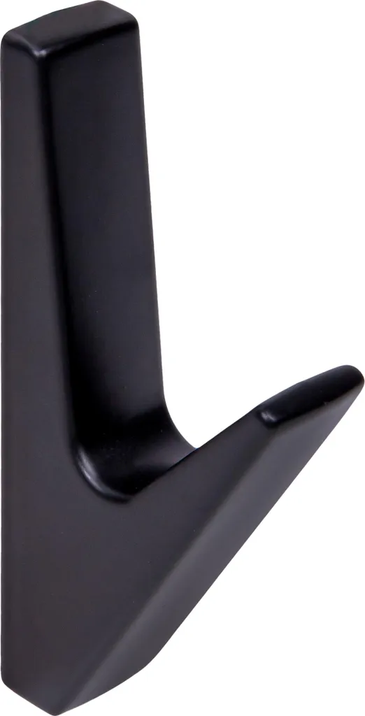 QUVIO Ganci Parete Metallo Nero - Resistenza 35lbs - Set 5pz